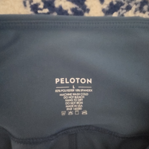 Peloton Blue High-Waisted Leggings - Picture 2 of 5